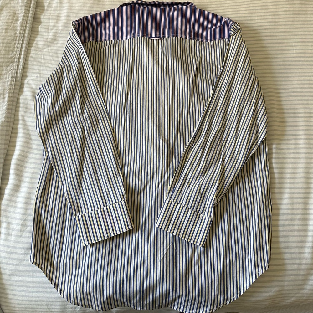 Solid & Striped Oversized Button Down - image 4
